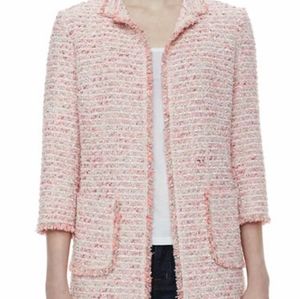 Neiman Marcus Tweed Pink Jacket XL